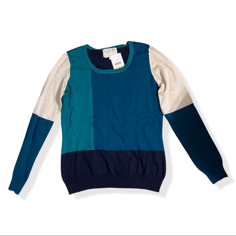 Debbie Morgan Block Sweater